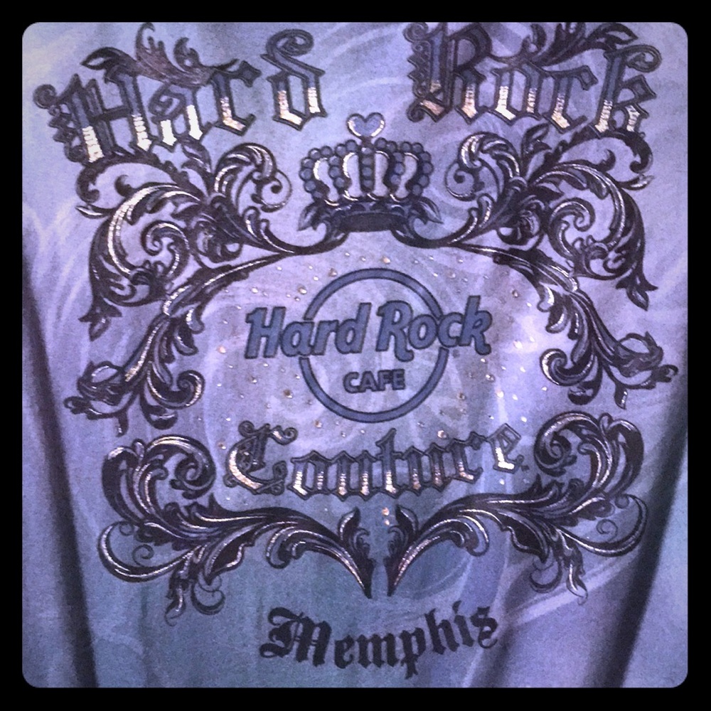 Hard Rock Cafe Memphis women’s fitted tee
